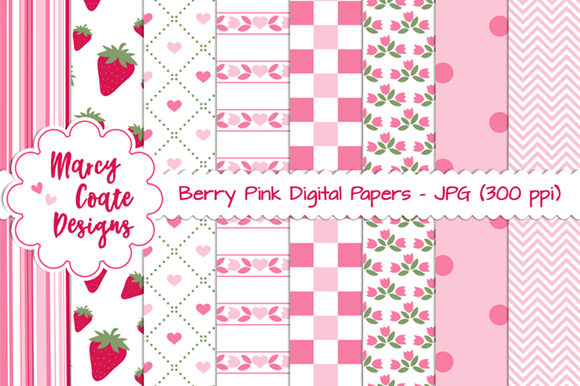 Berry Pink Backgrounds