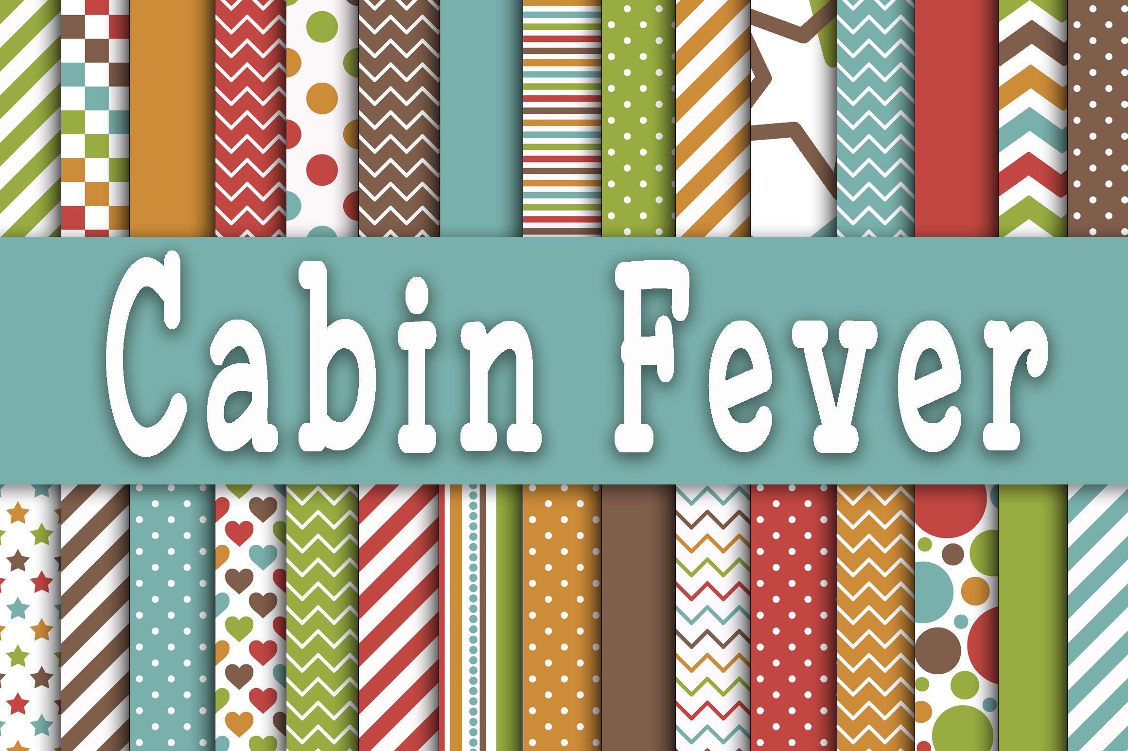 Cabin Fever Digital Paper: Evoking Mountain Serenity in Every Creative Project