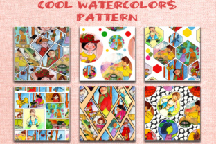 CARTOON WATERCOLORS