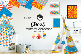 Circus: Super Cute Pattern Backgrounds for Real Projects