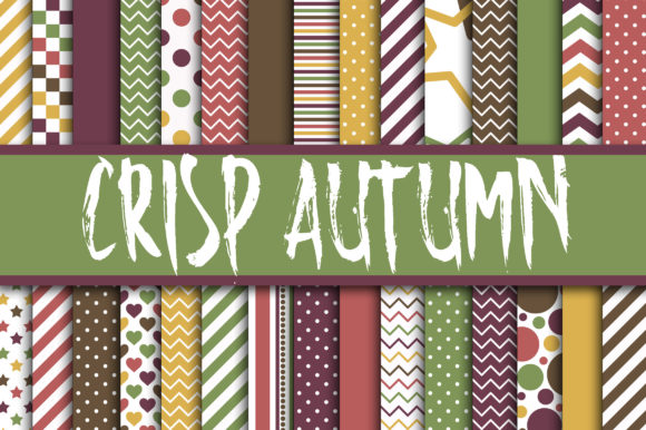 Crisp Autumn Digital Paper