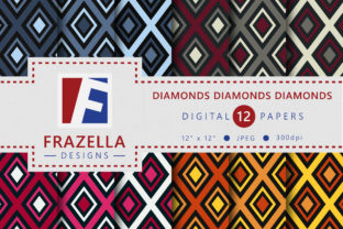 Diamonds, Diamonds, Diamonds - Digital Paper Collection