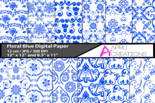 Flower Pattern Digital Papers: Elevating Creative Precision in a High-Resolution, Print-Ready World