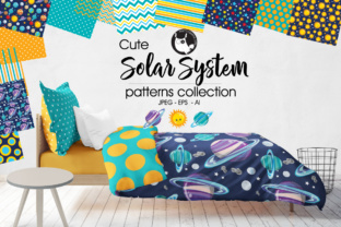 Solar System Pattern on Sheets