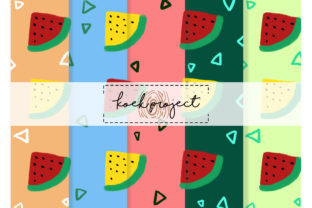 Watermelon Pattern Pack: A Hand-Drawn Digital Design Resource for Creative Projects